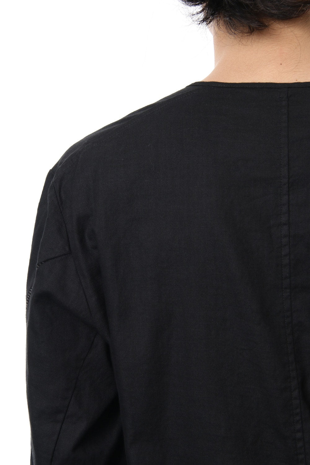 Slab Serge Natural Stretch Over Dye Shirts RB-017 Black