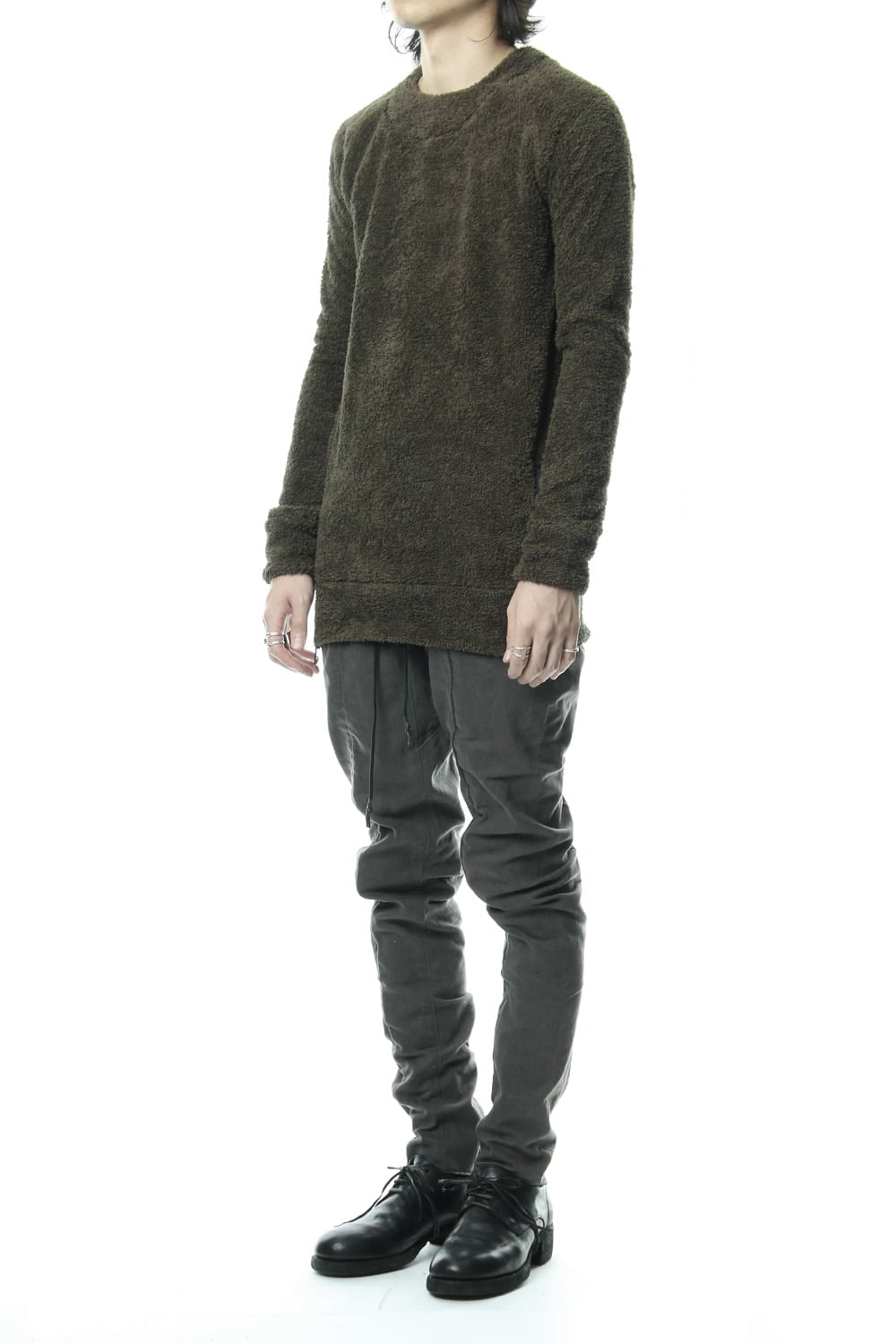 Drill Slab Stretch Oli Paraffin Jodhpurs Pants RB-044 Army Brown