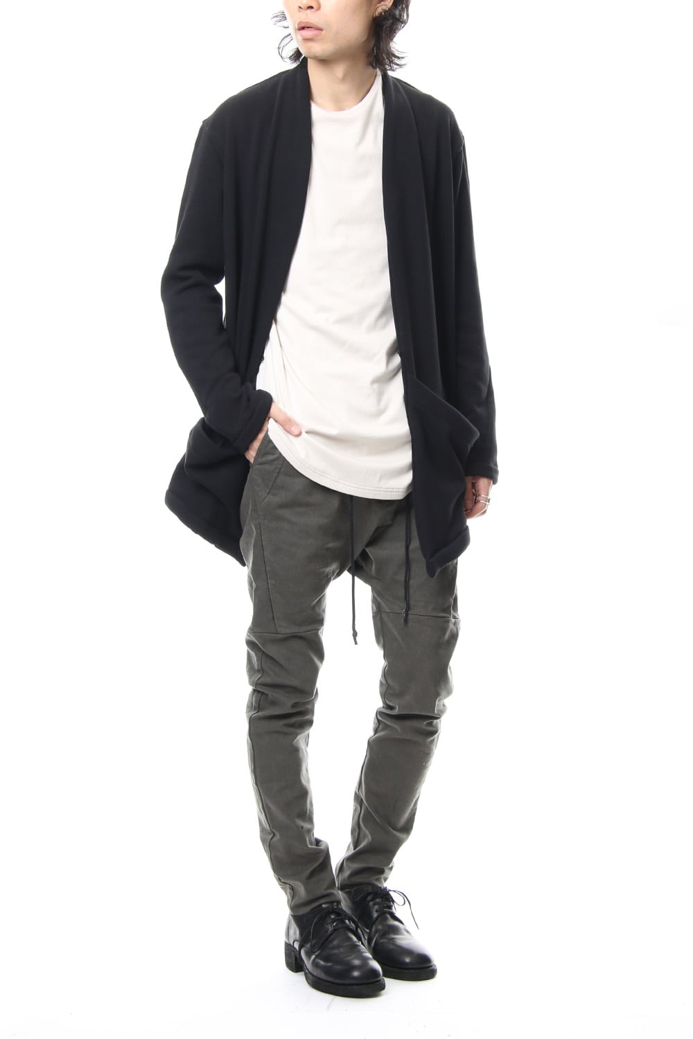 Drill Slab Stretch Oli Paraffin Motorcycle Pants RB-046 Army Brown