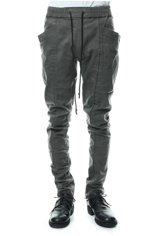 Drill Slab Stretch Oli Paraffin Jodhpurs Pants RB-044 Army Brown