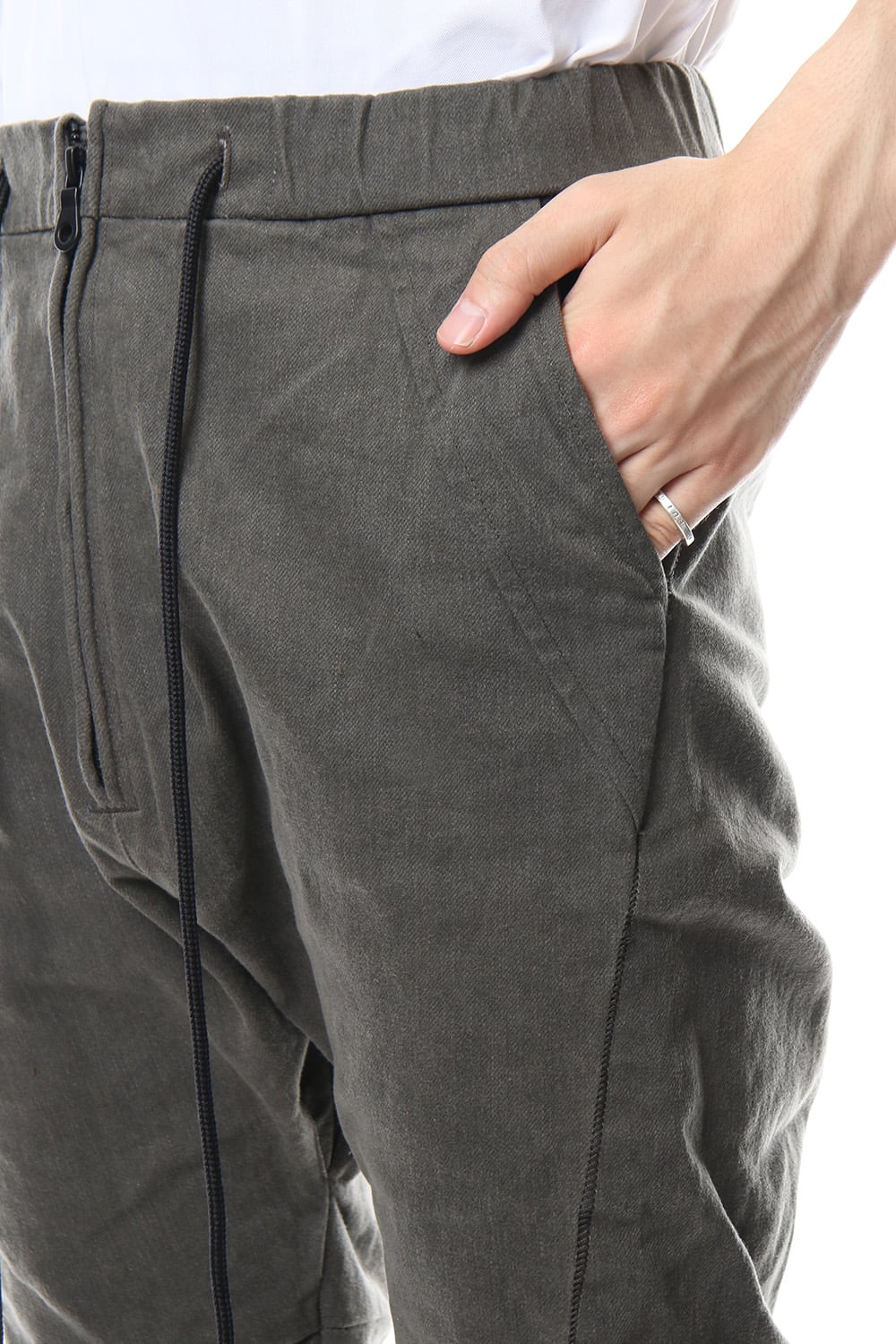 Drill Slab Stretch Oli Paraffin Motorcycle Pants RB-046 Army Brown