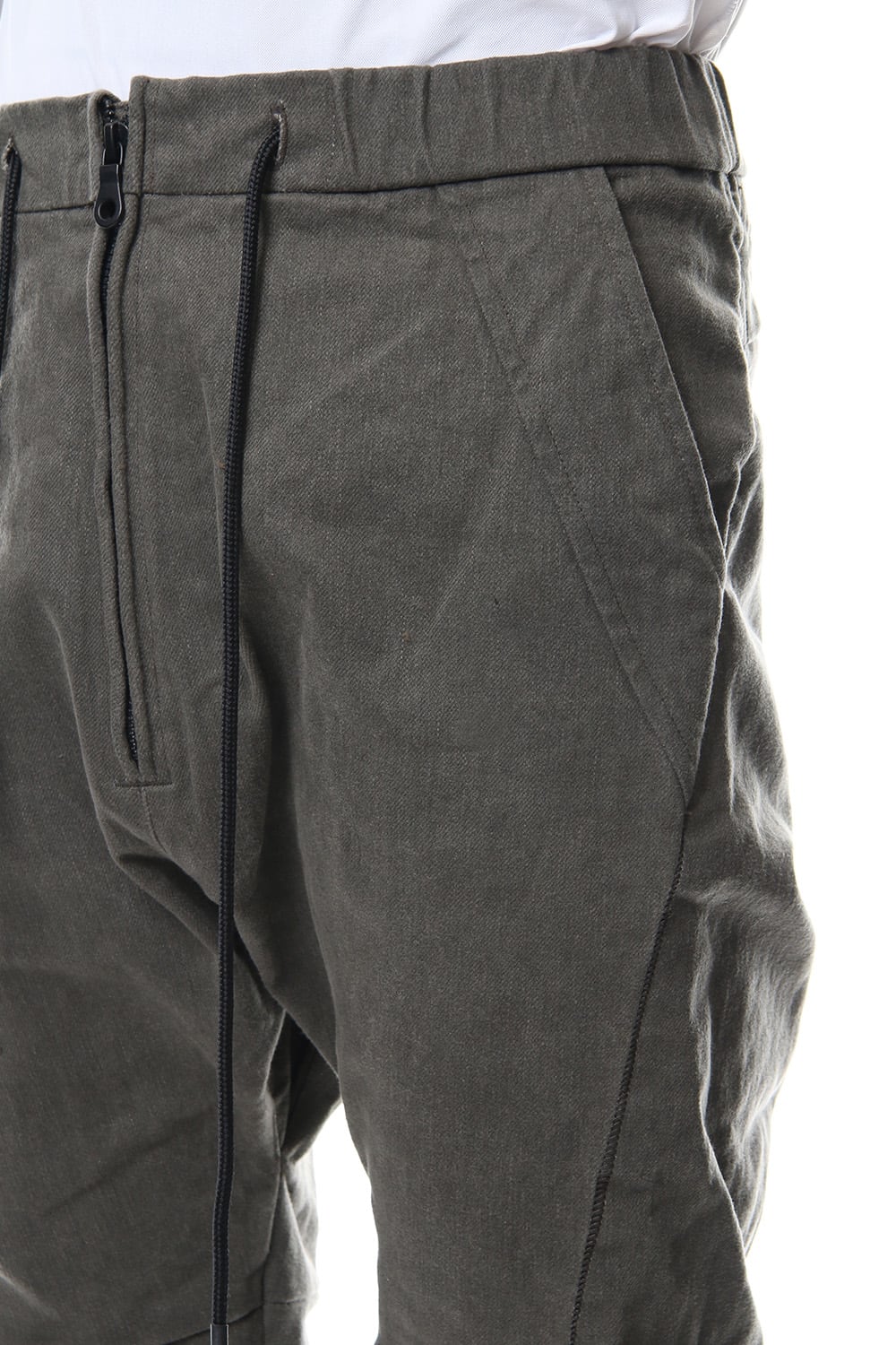 Drill Slab Stretch Oli Paraffin Motorcycle Pants RB-046 Army Brown