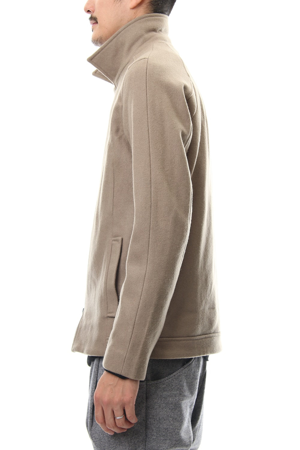 Heavy Melton Flight Jacket RB-051 Camel