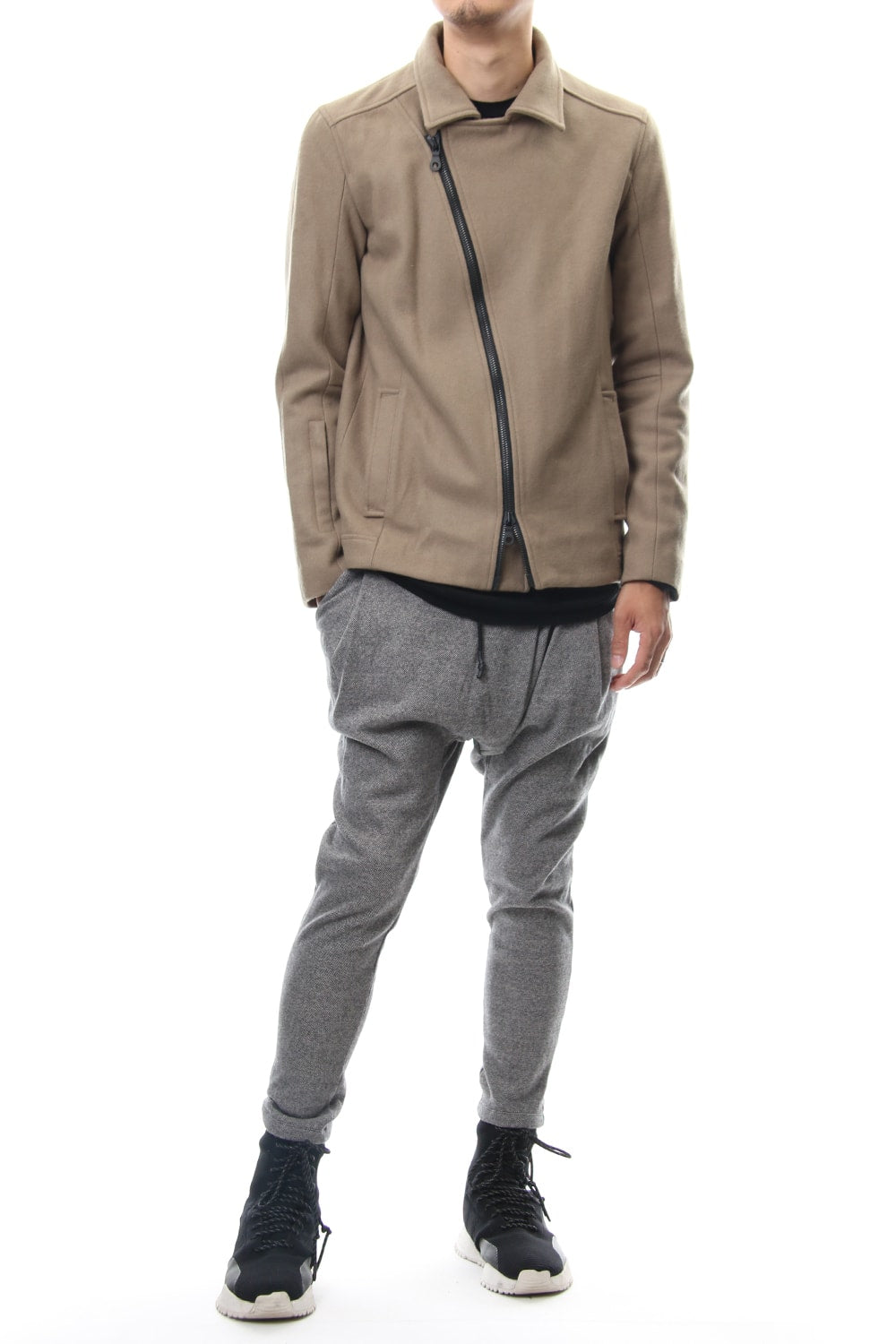 Heavy Melton Flight Jacket RB-051 Camel