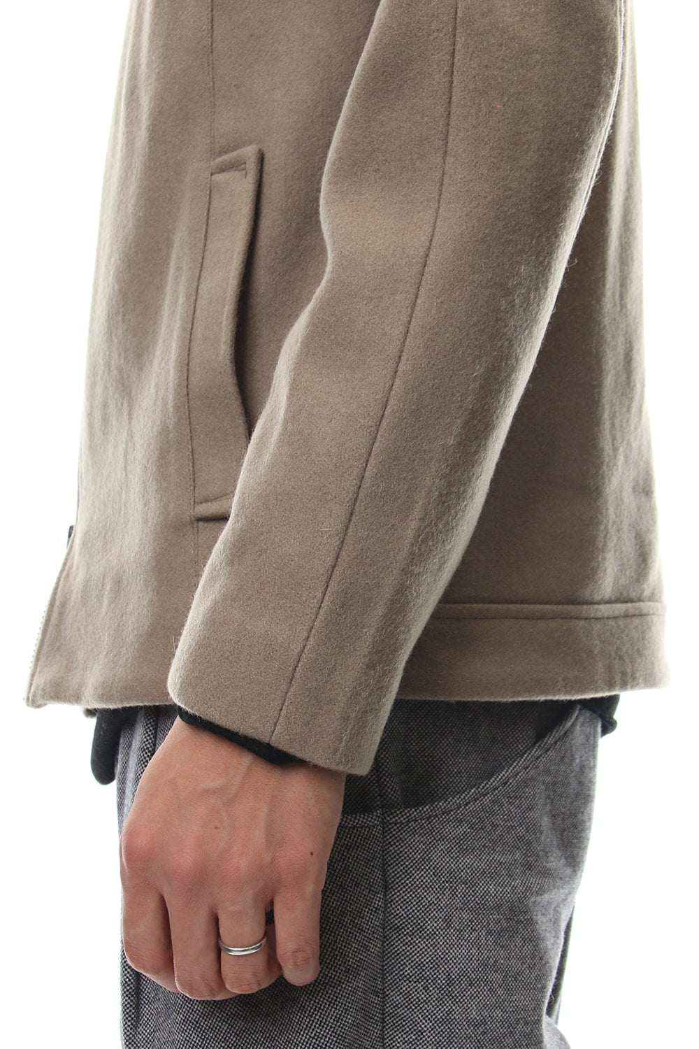 Heavy Melton Flight Jacket RB-051 Camel