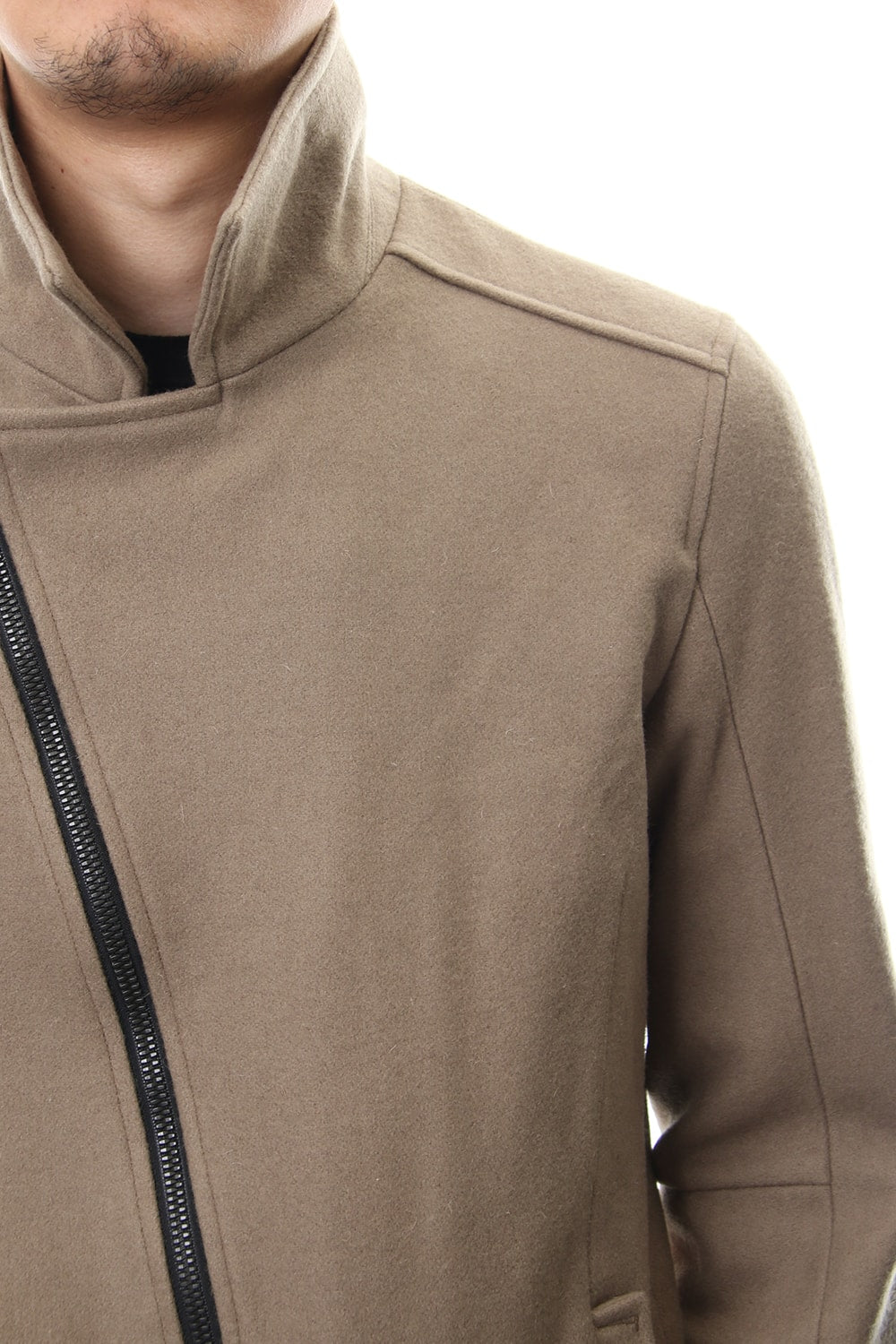 Heavy Melton Flight Jacket RB-051 Camel