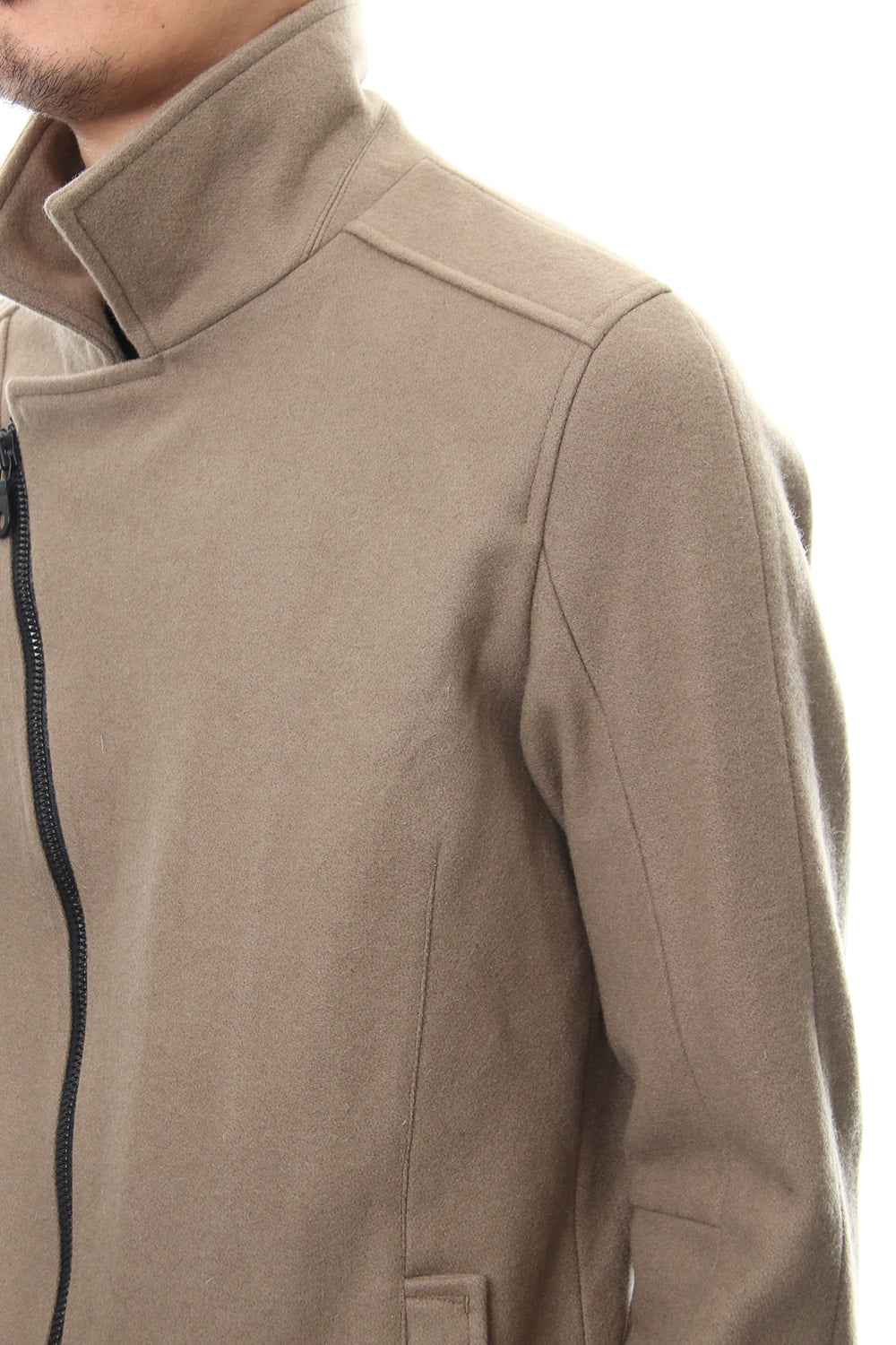 Heavy Melton Flight Jacket RB-051 Camel