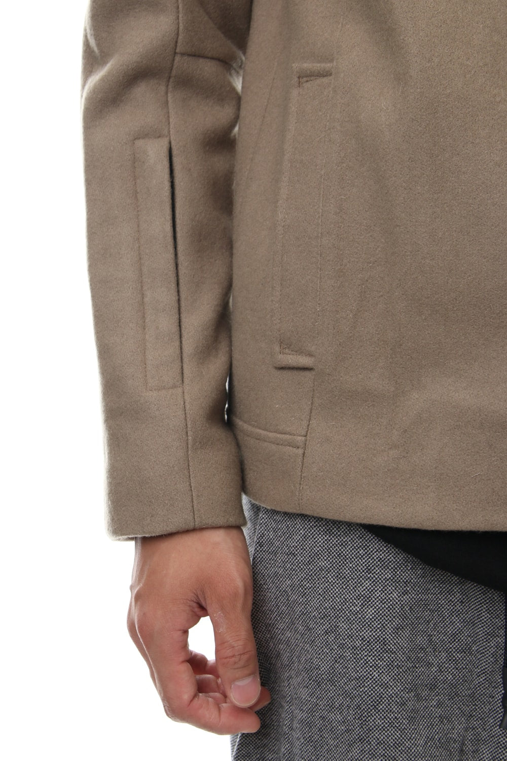 Heavy Melton Flight Jacket RB-051 Camel