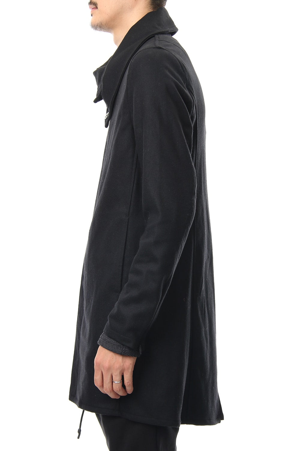 Flannel jersey Coat RB-054 Black