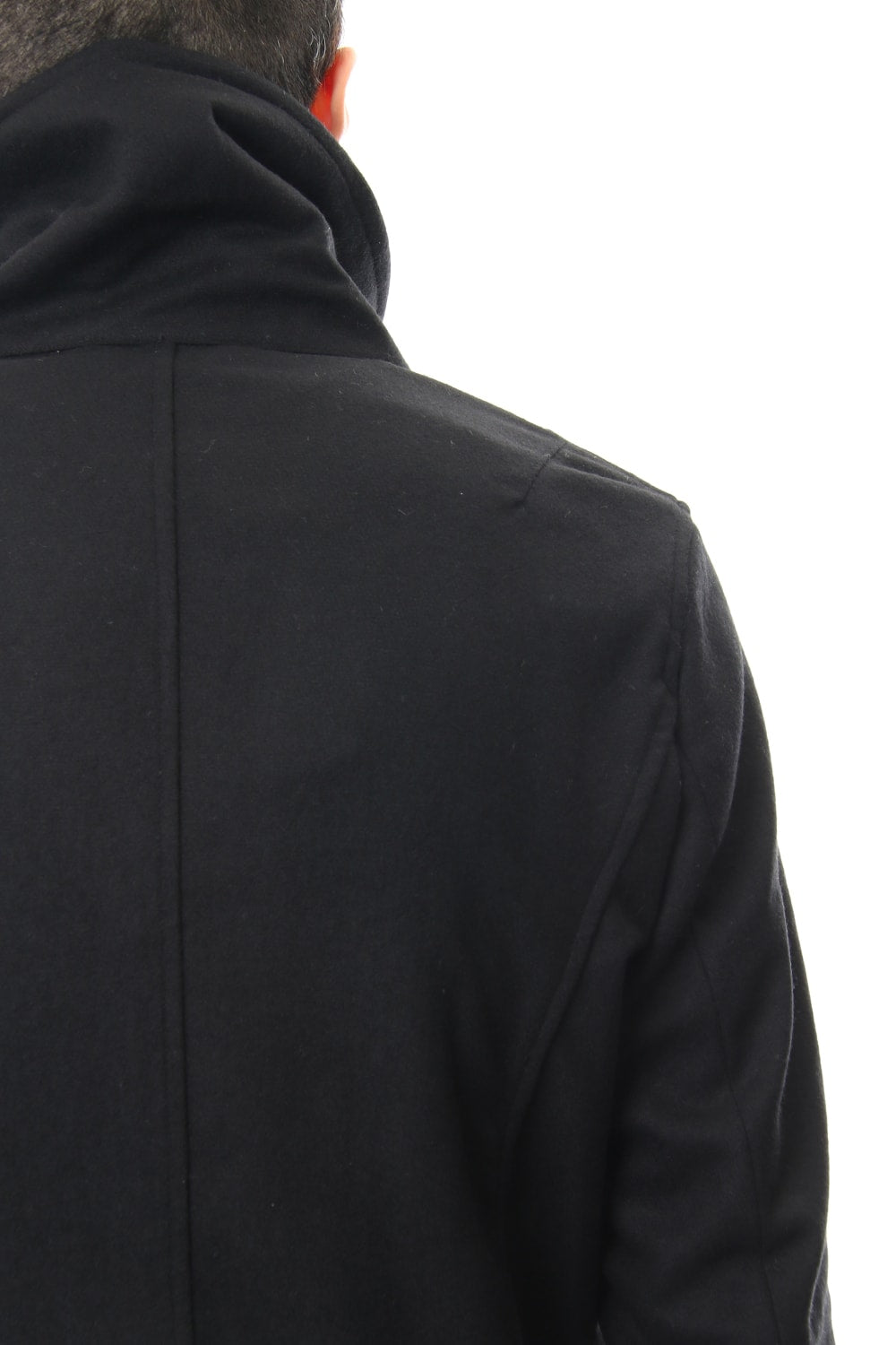 Flannel jersey Coat RB-054 Black