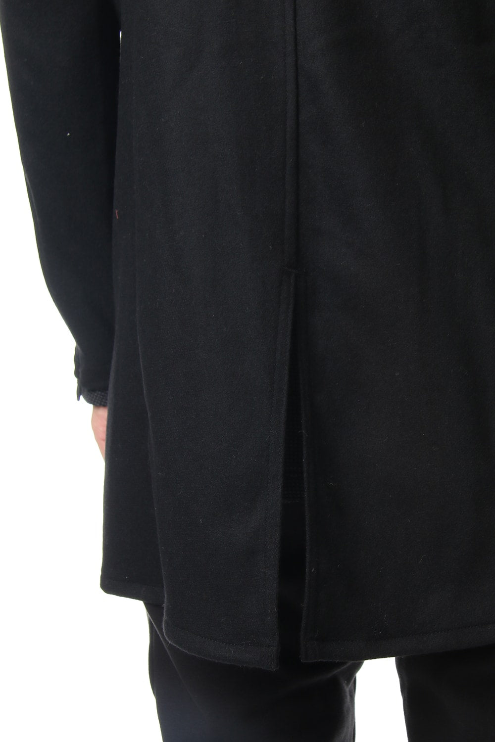 Flannel jersey Coat RB-054 Black