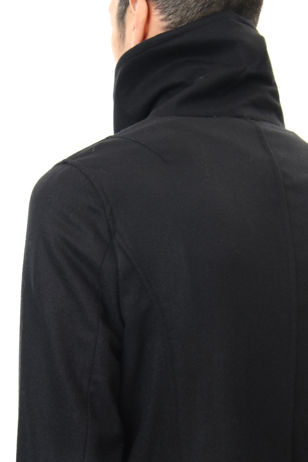 Flannel jersey Coat RB-054 Black