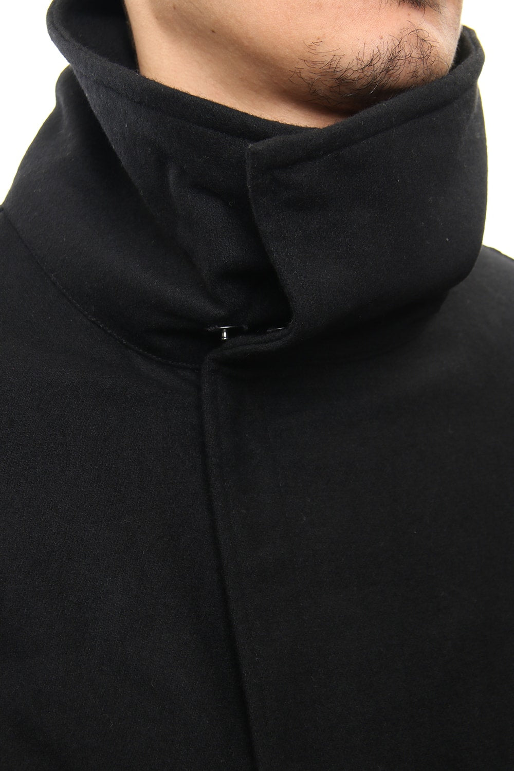 Flannel jersey Coat RB-054 Black