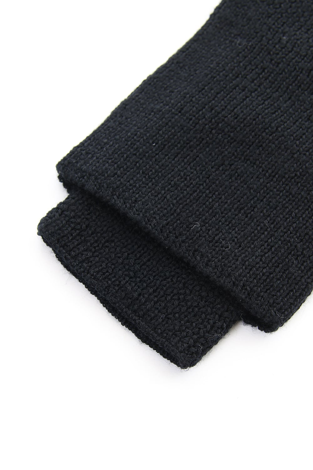 Washable Wool Jersey Knit Gloves RB-057 Black