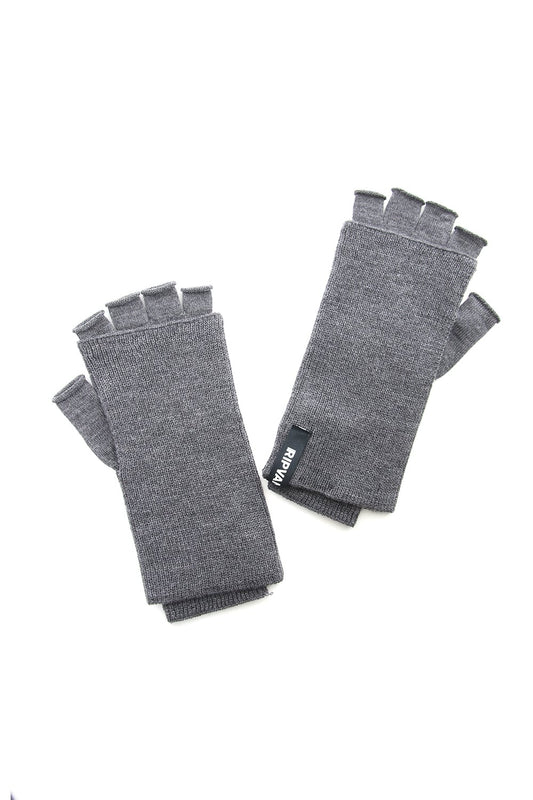 Washable Wool Jersey Knit Gloves RB-057 M.Gray