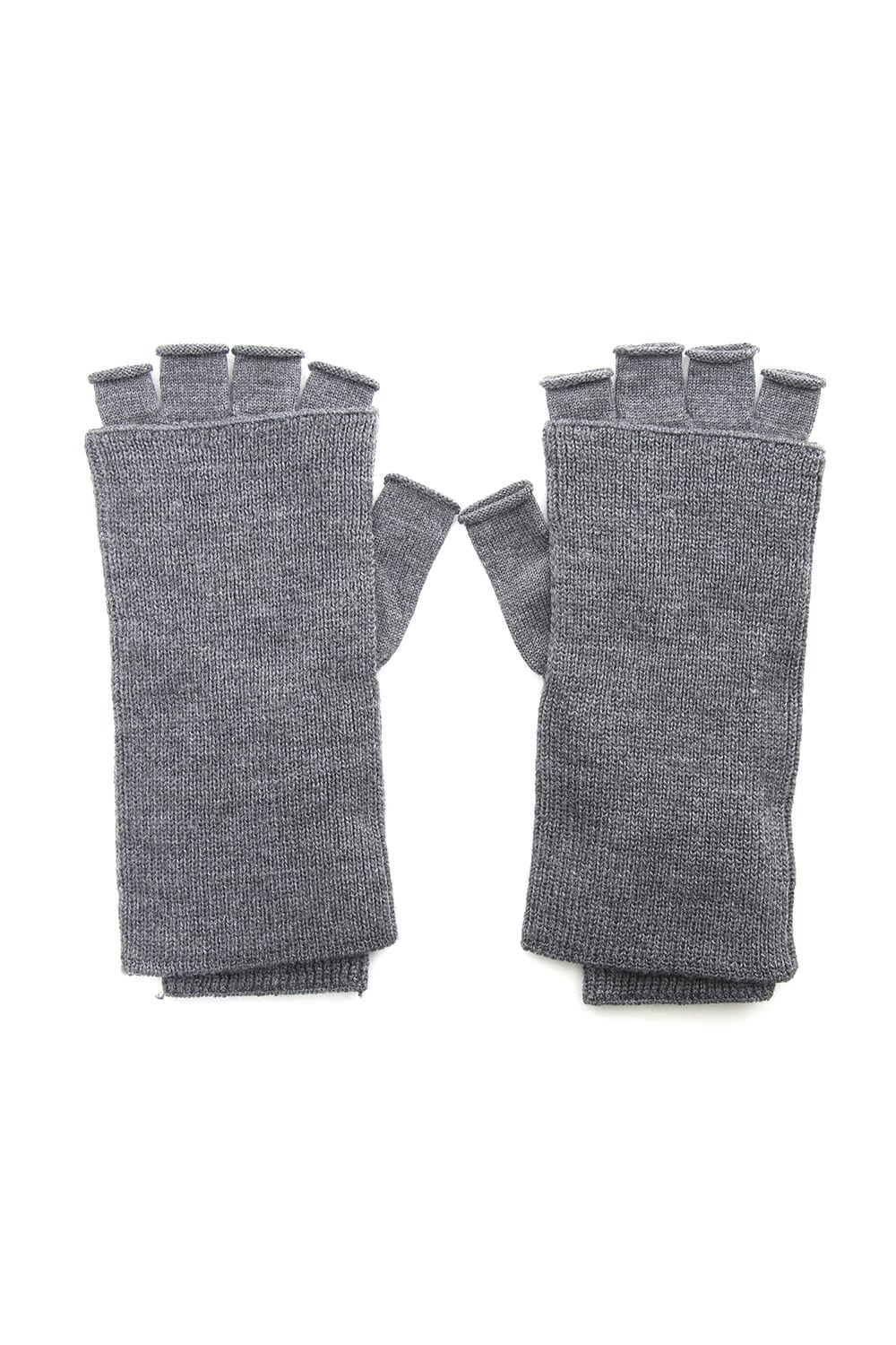 Washable Wool Jersey Knit Gloves RB-057 M.Gray