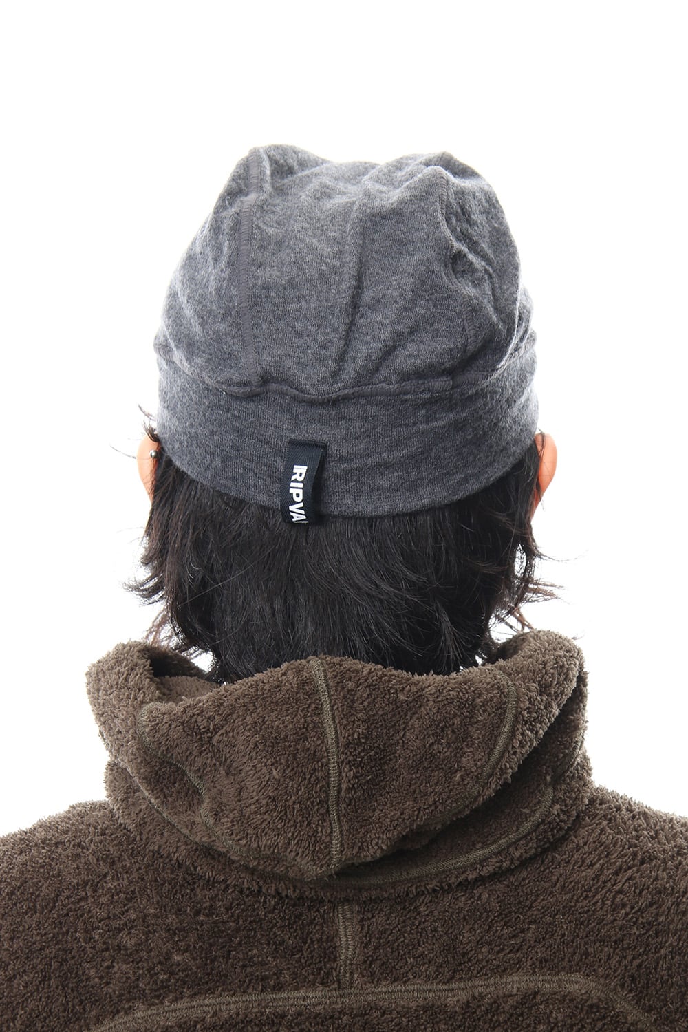 Washable Wool Jersey Cycle Beanie RB-058 M.Gray