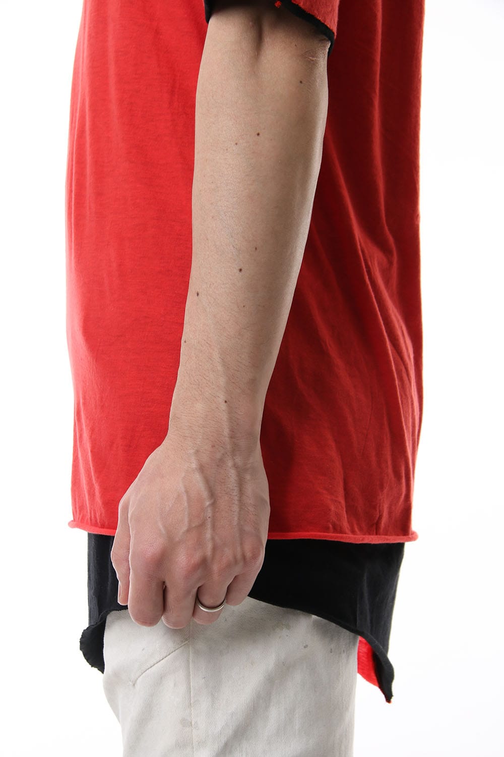 DOUBLE DOLMAN H/S Red