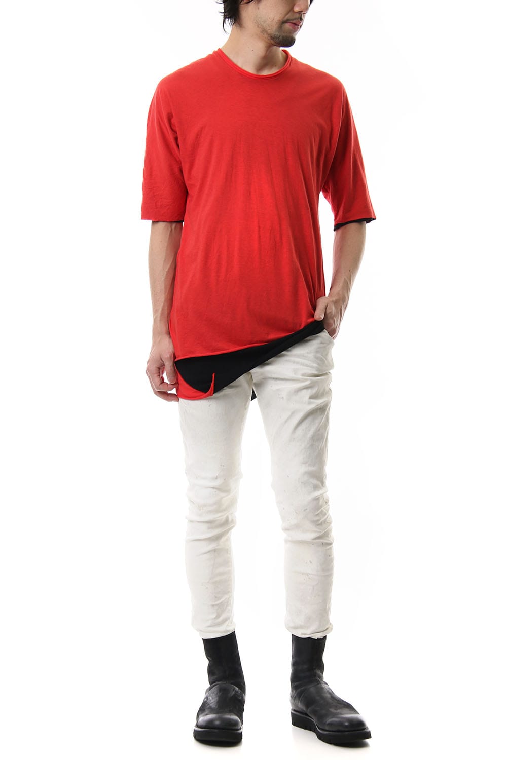DOUBLE DOLMAN H/S Red