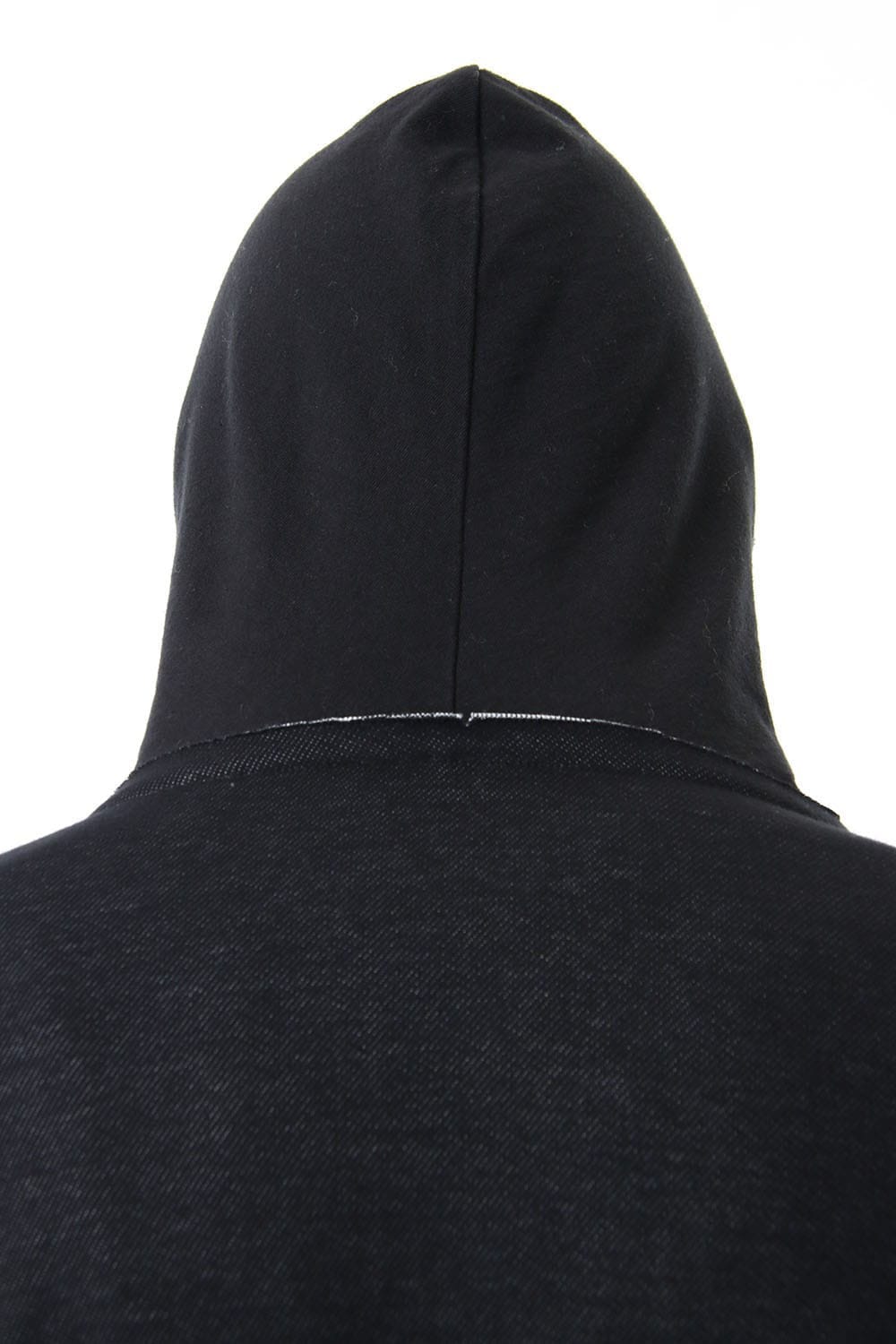 JERSEY COAT HOODIE CB.Black