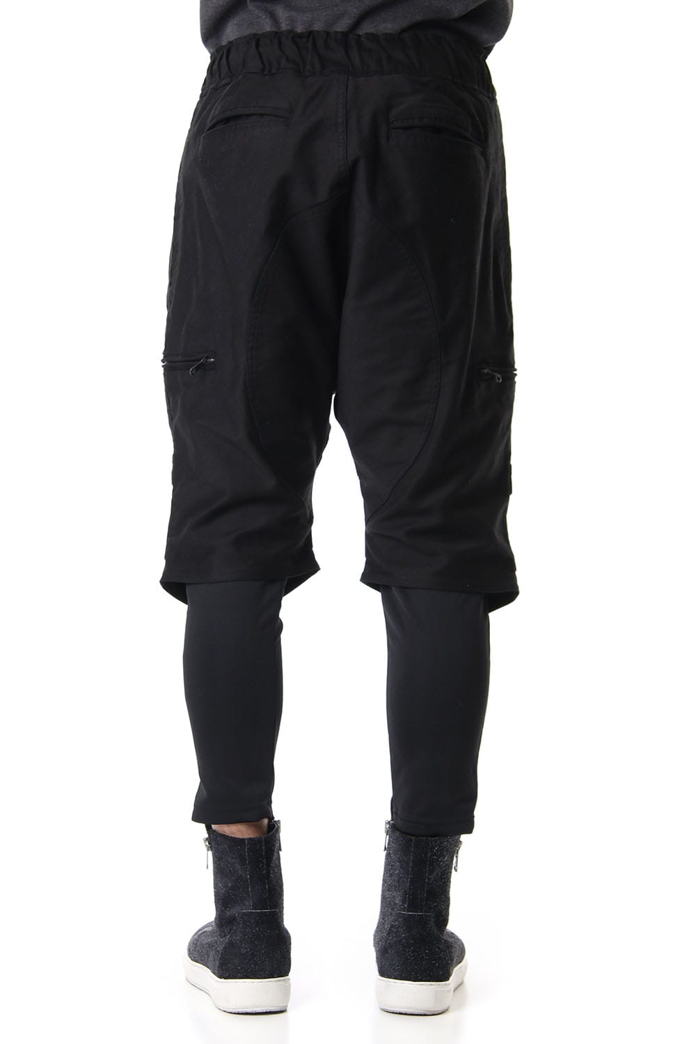 LAYERED PARACHUTE PANTS