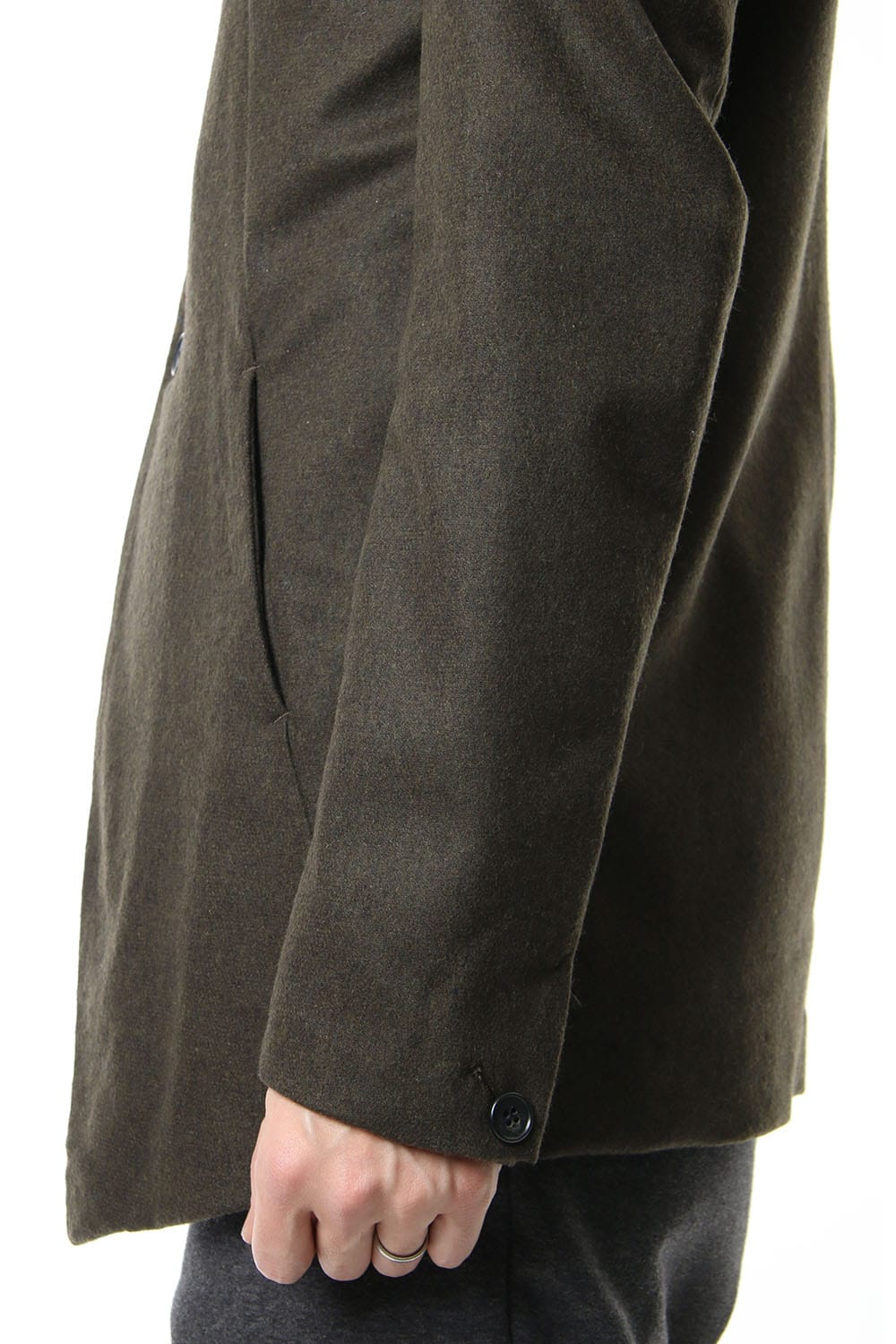 NOTCHEDLESS JACKET Khaki