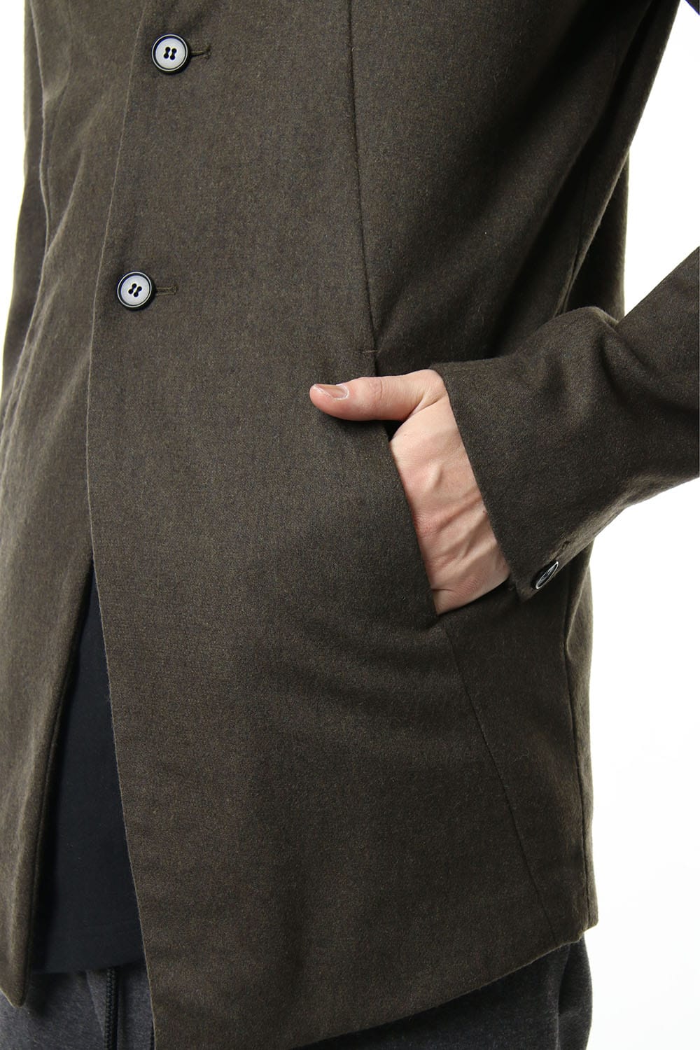 NOTCHEDLESS JACKET Khaki
