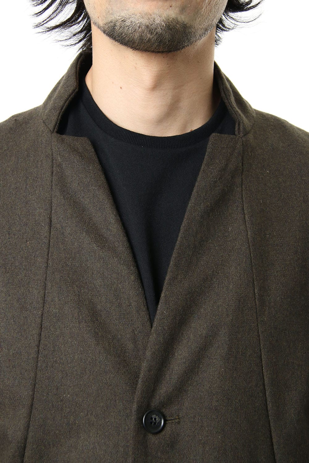 NOTCHEDLESS JACKET Khaki