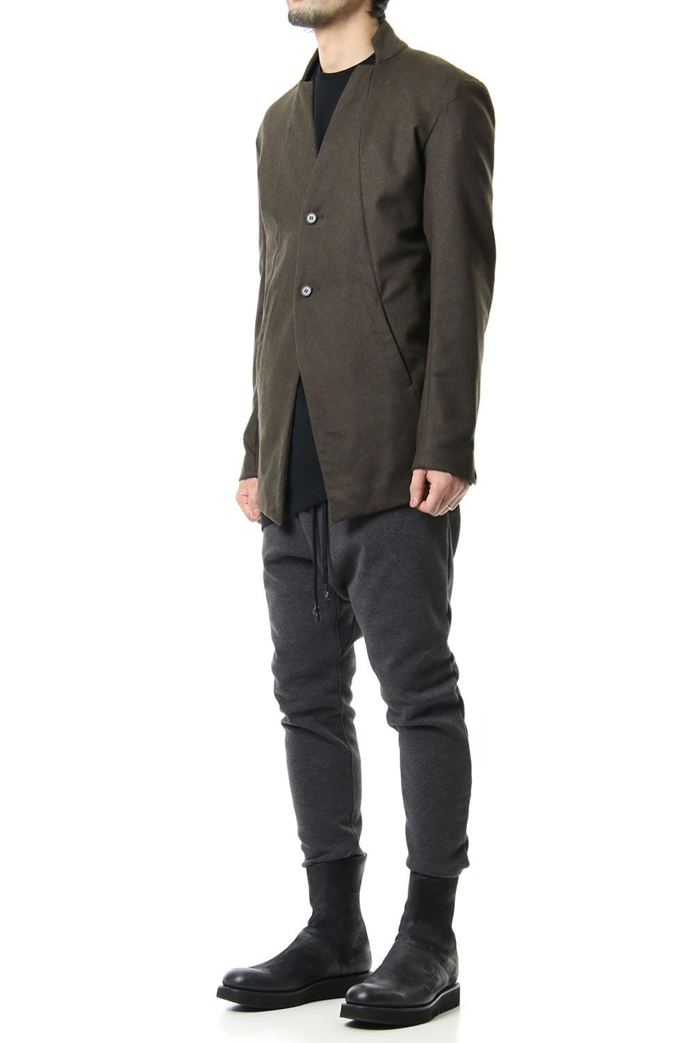 NOTCHEDLESS JACKET Khaki