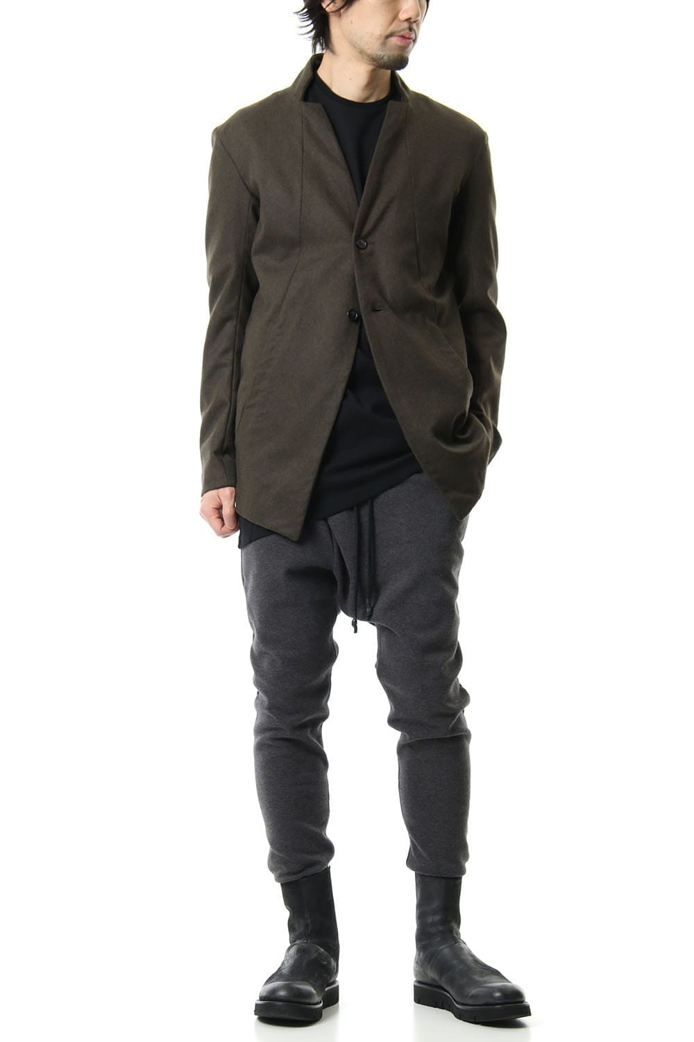 NOTCHEDLESS JACKET Khaki