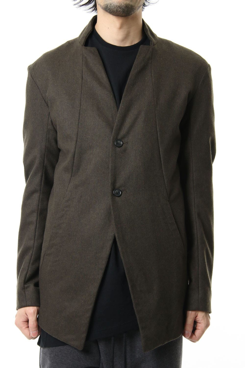 NOTCHEDLESS JACKET Khaki