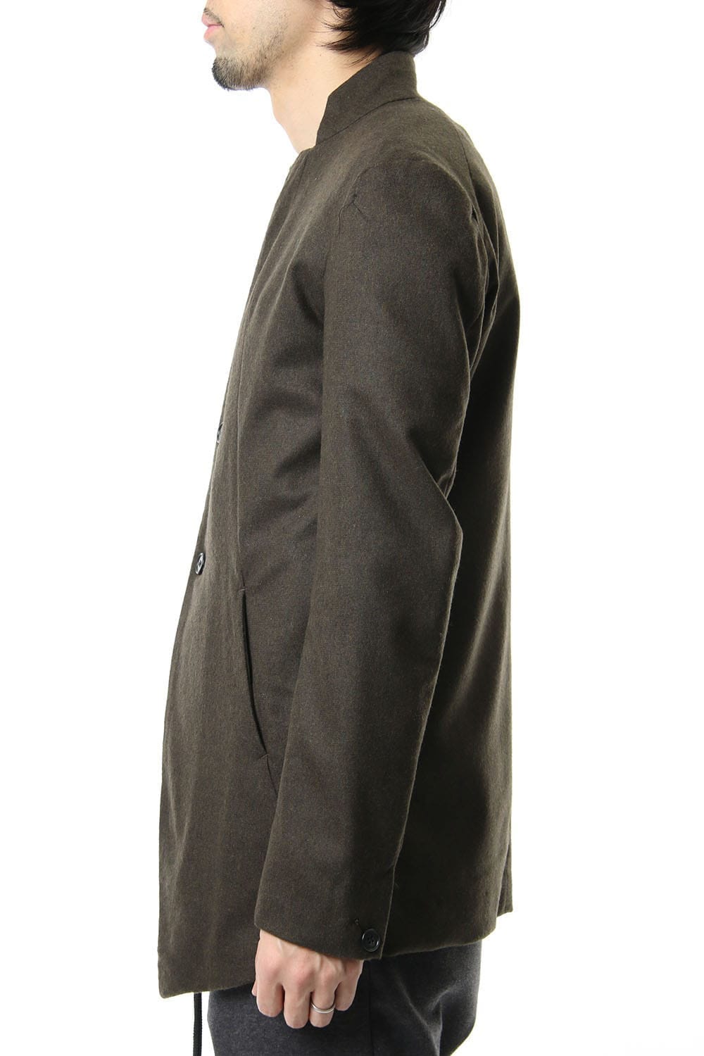 NOTCHEDLESS JACKET Khaki