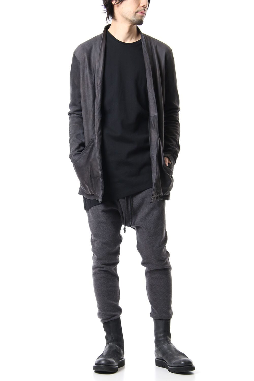 CROSS JERSEY PANTS C.Gray