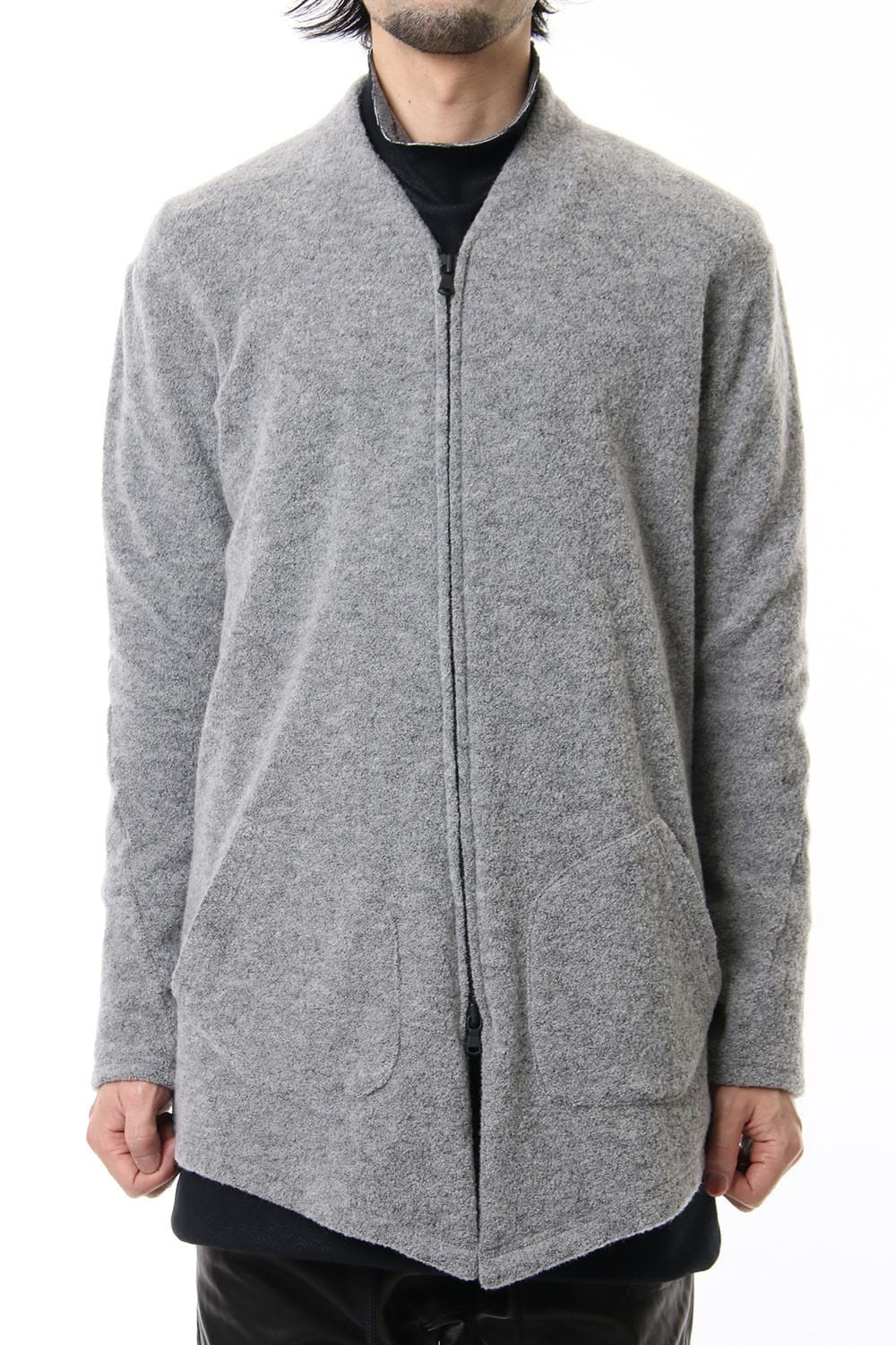 ZIP CARDE Snow Gray