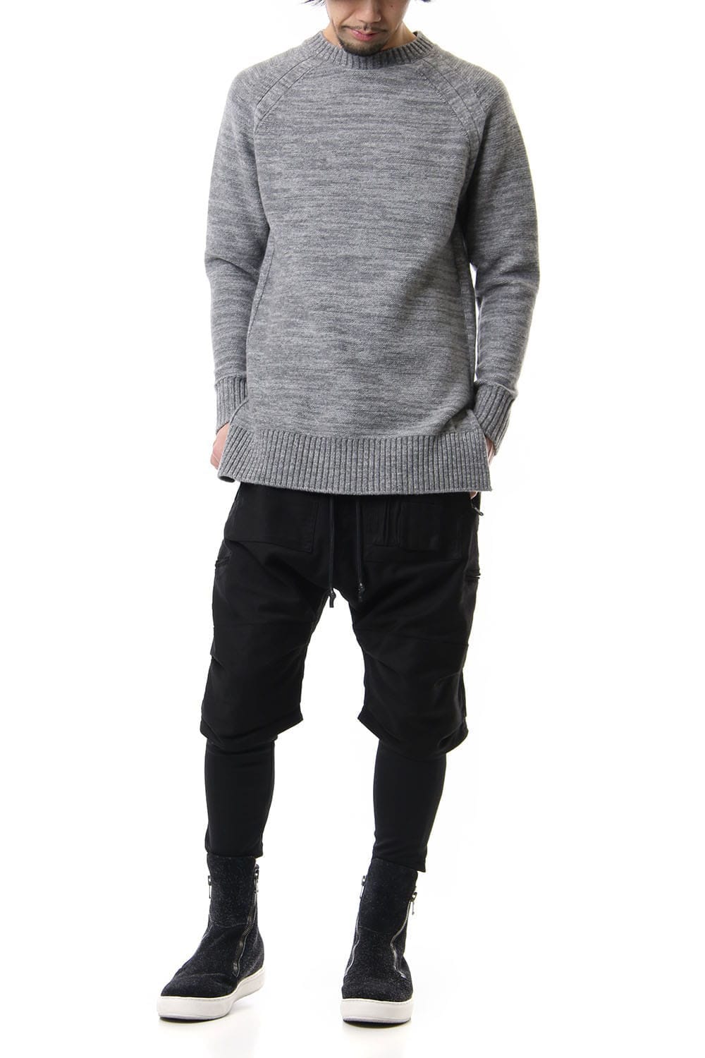 LAYERED PARACHUTE PANTS