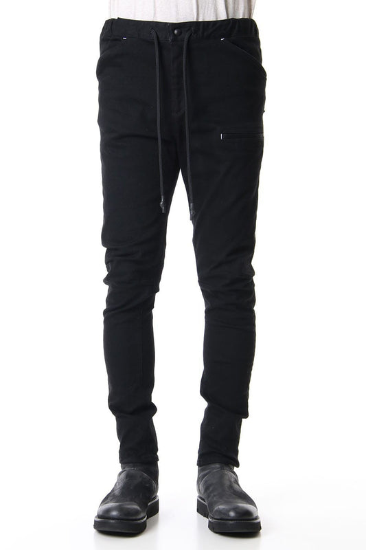 SLIM EASY PANTS Deep Black