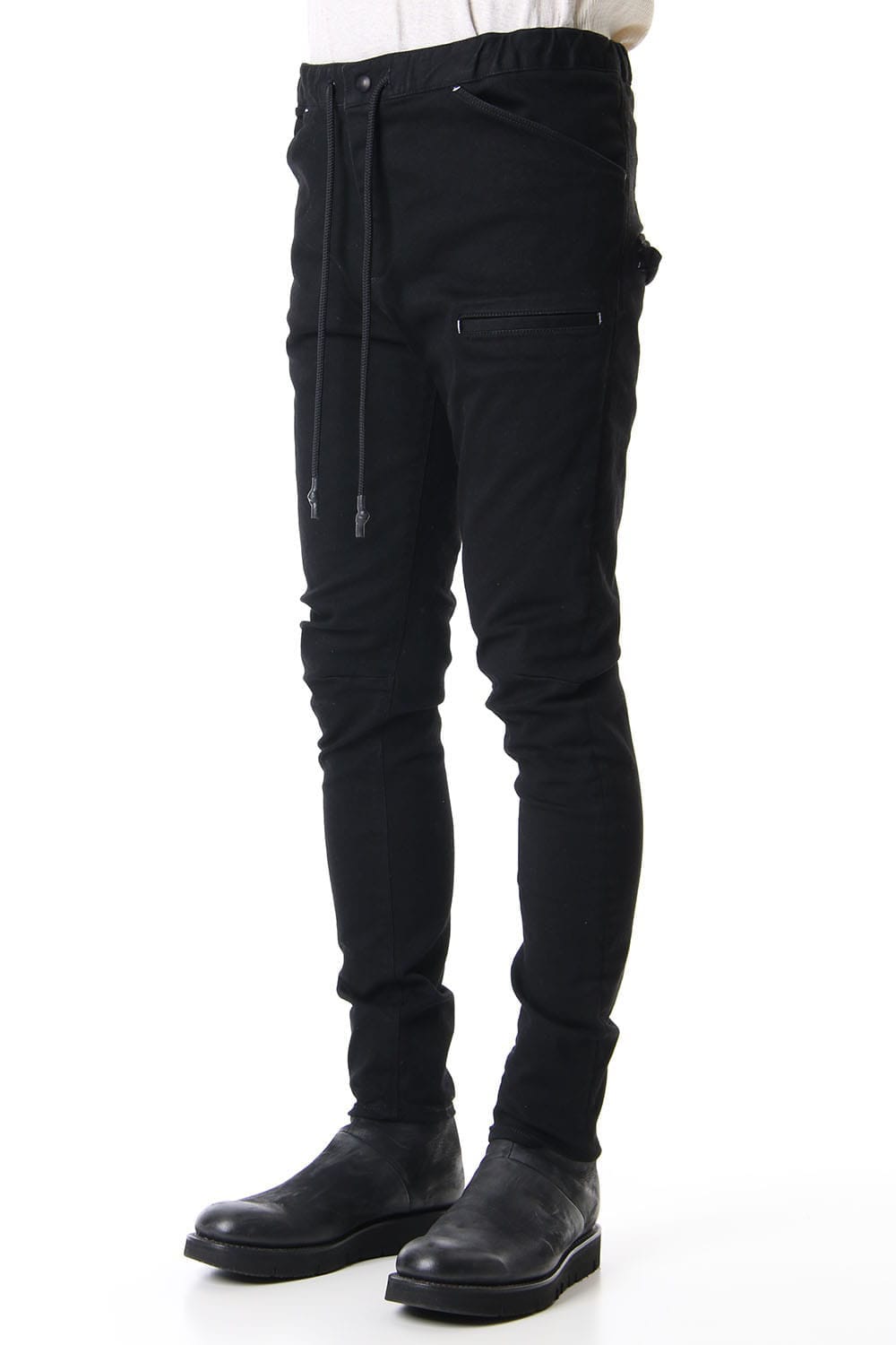 SLIM EASY PANTS Deep Black