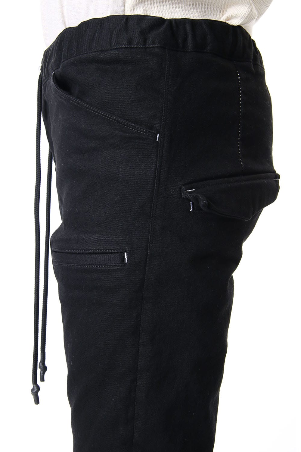 SLIM EASY PANTS Deep Black