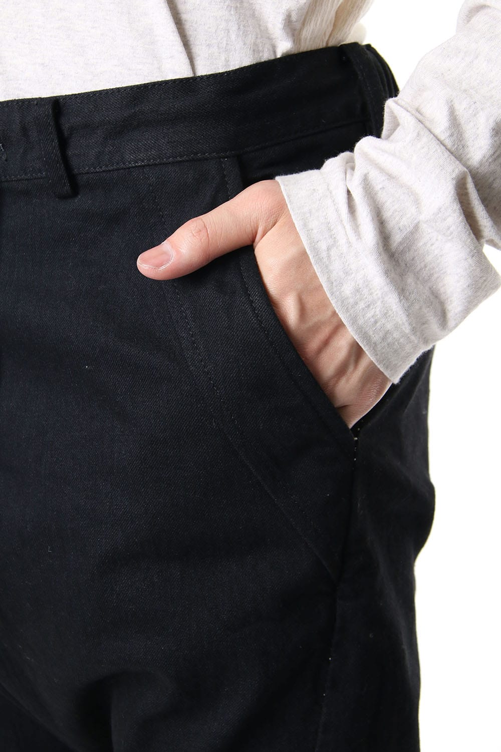 MOTORCYCLE JEANS Black