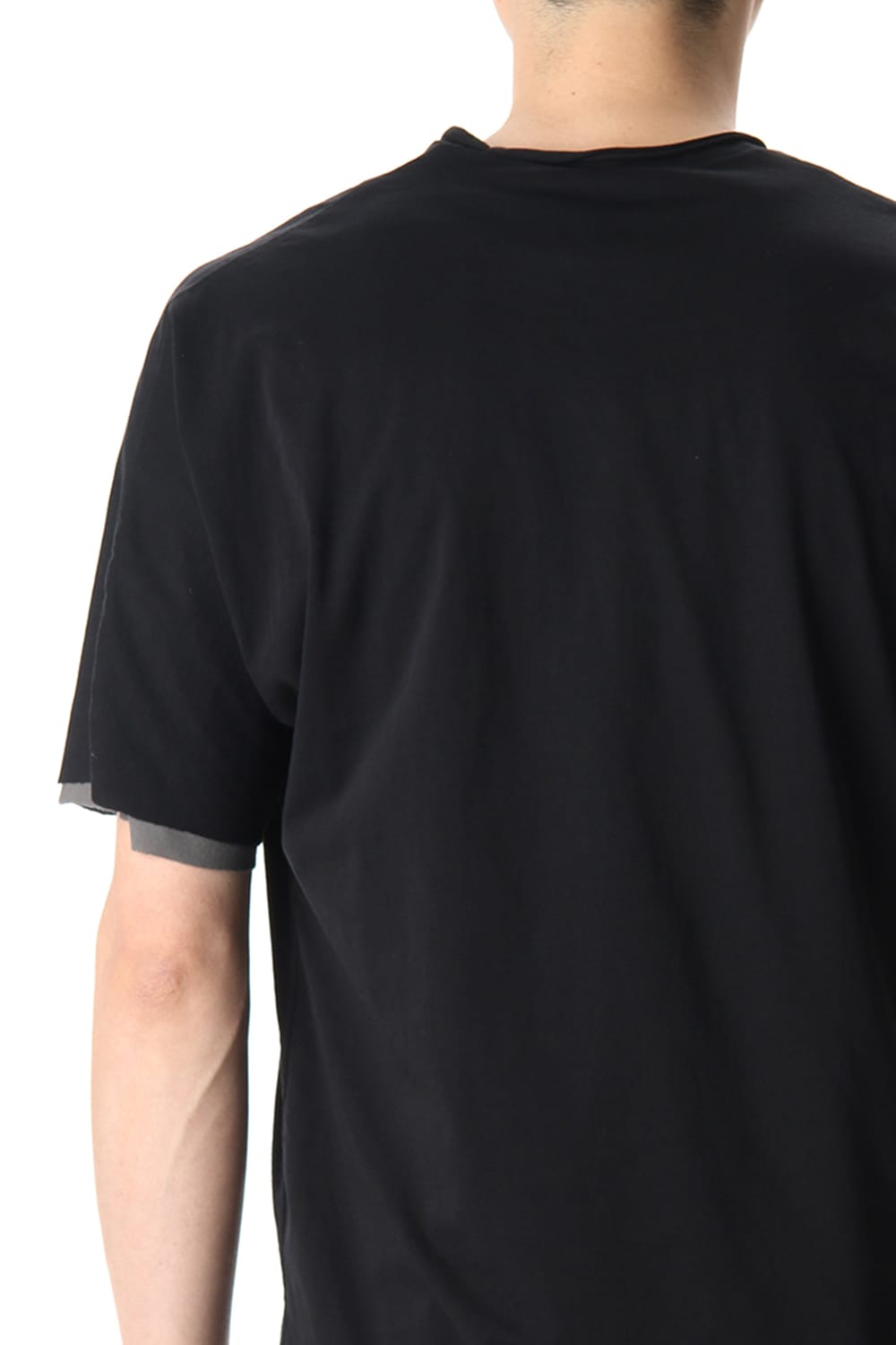 DOUBLE DOLMAN H/S Black