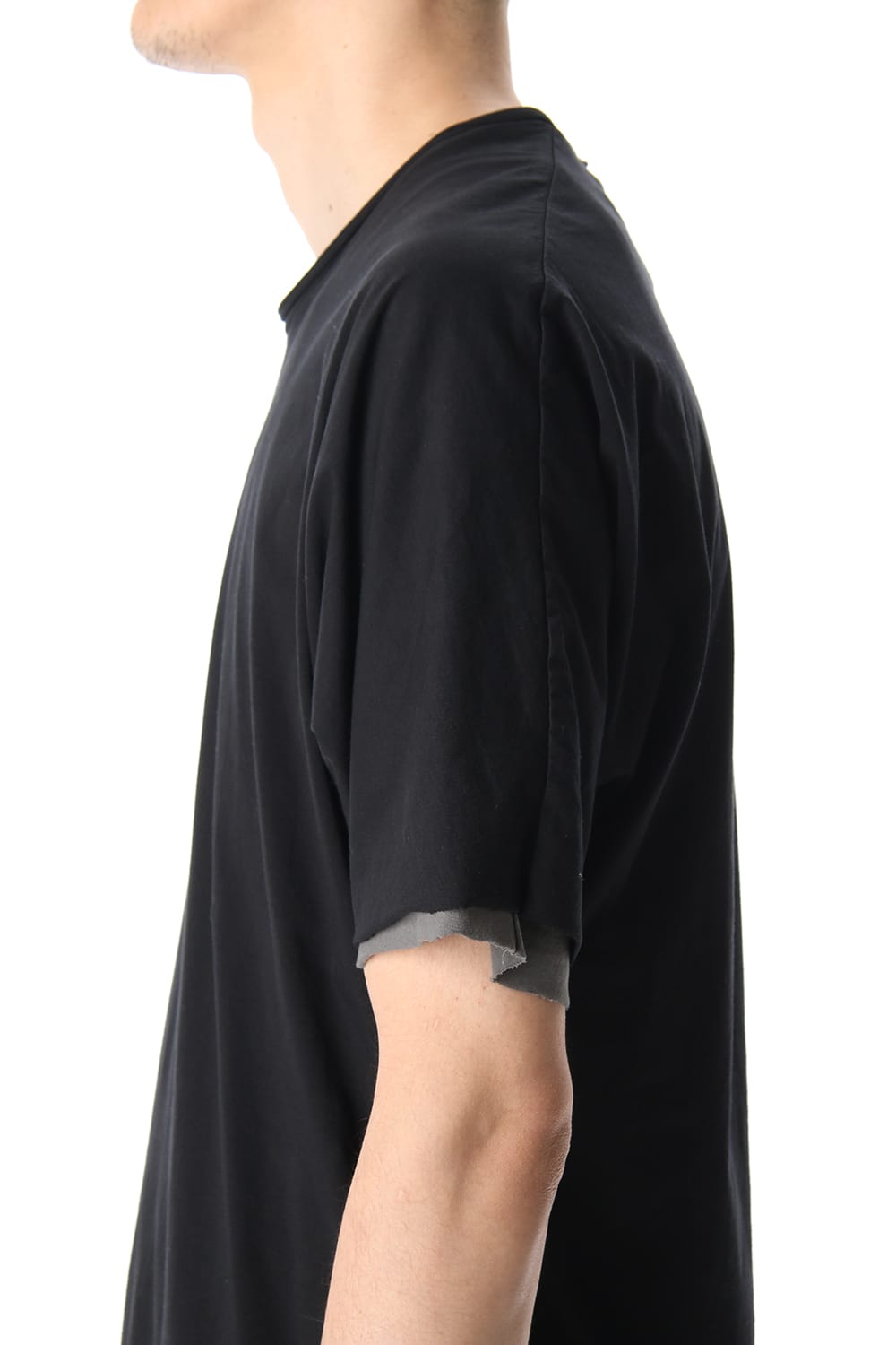 DOUBLE DOLMAN H/S Black