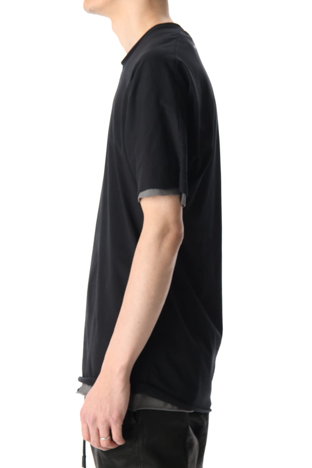 DOUBLE DOLMAN H/S Black