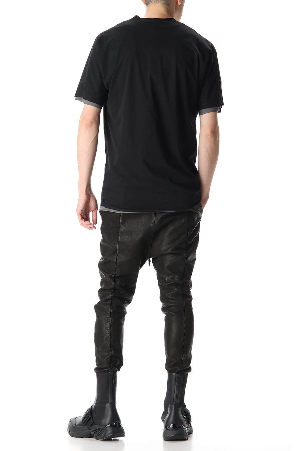 DOUBLE DOLMAN H/S Black