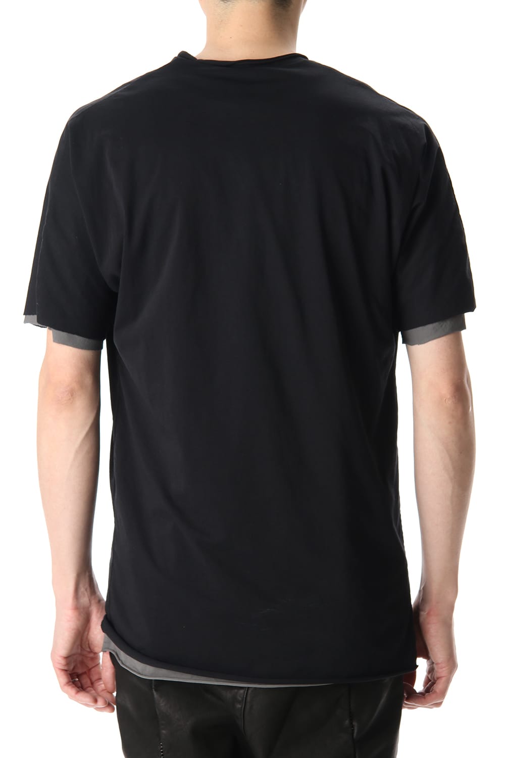 DOUBLE DOLMAN H/S Black