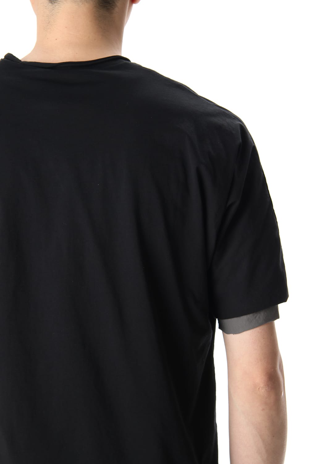 DOUBLE DOLMAN H/S Black