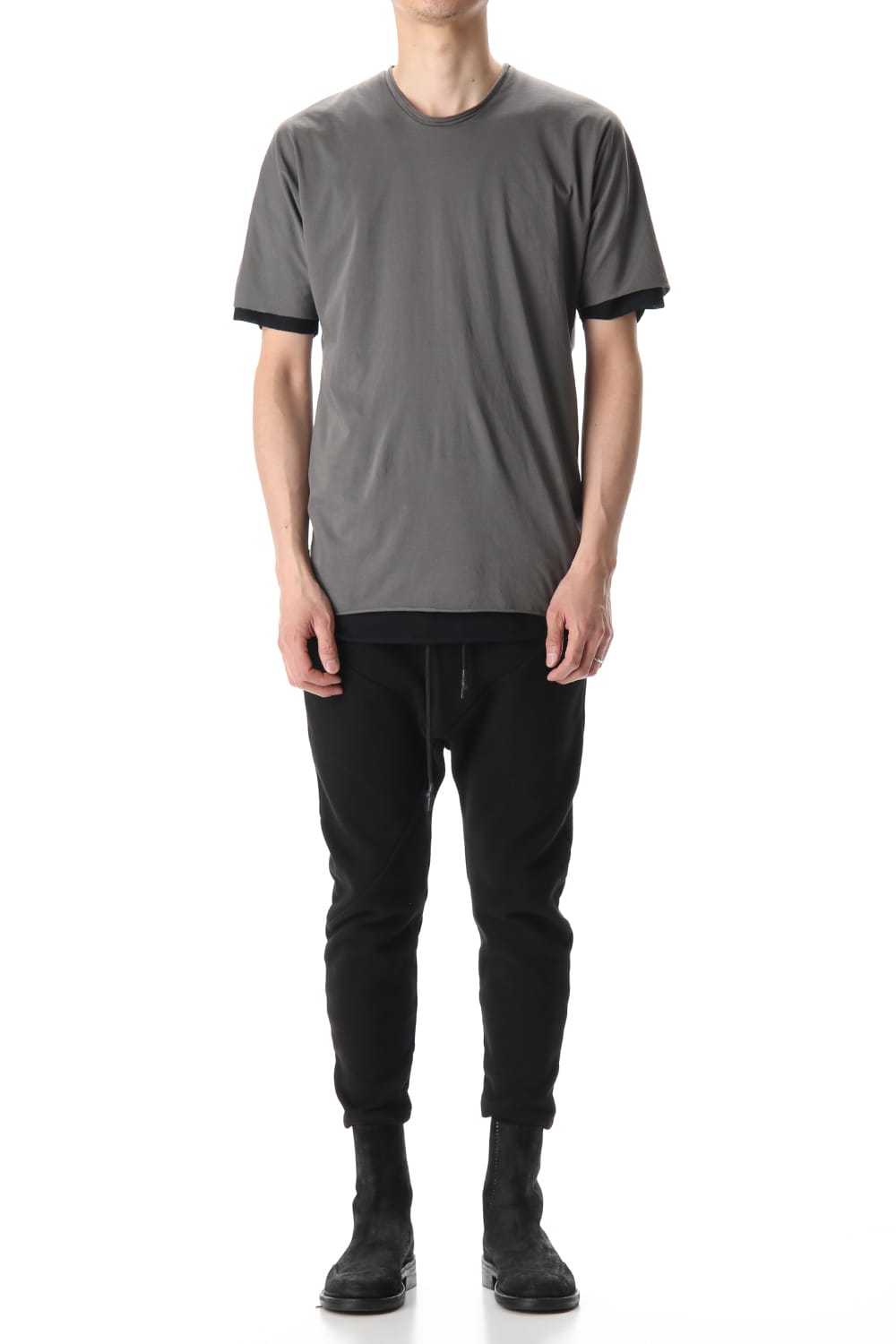 DOUBLE DOLMAN H/S Smoke Gray