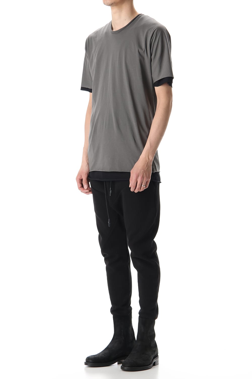 DOUBLE DOLMAN H/S Smoke Gray