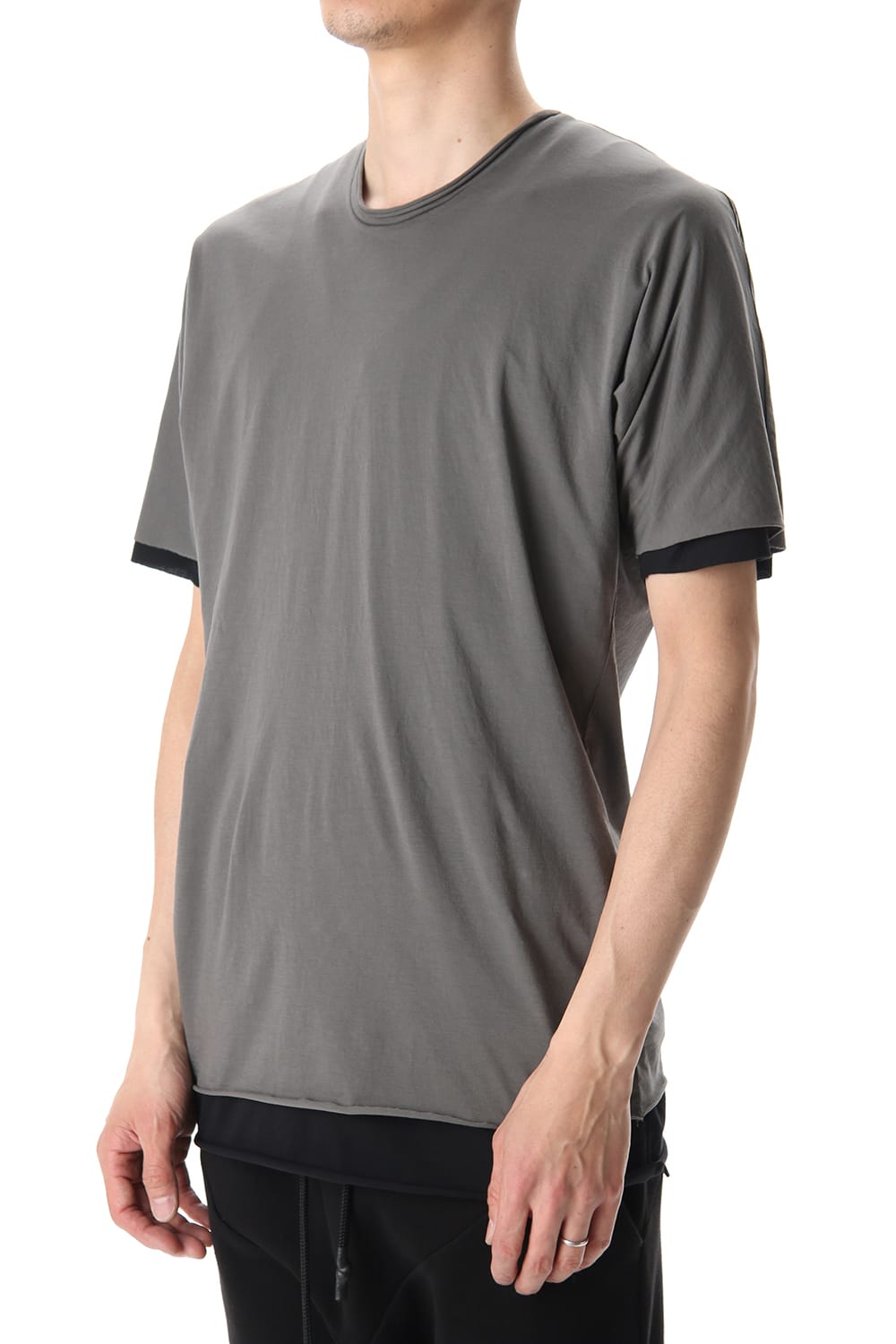 DOUBLE DOLMAN H/S Smoke Gray