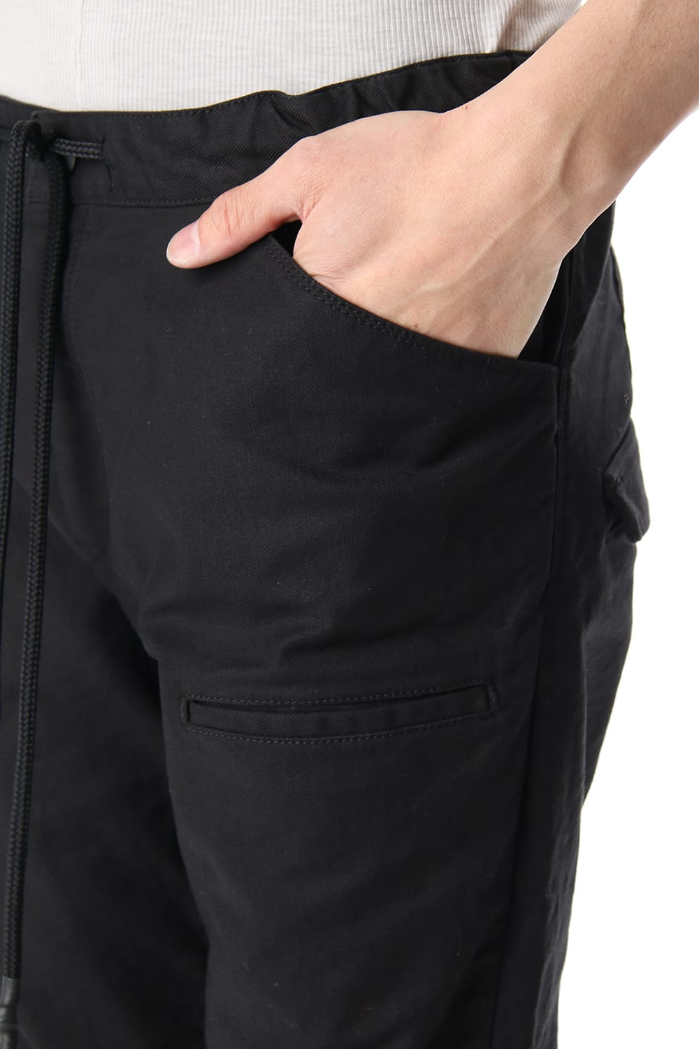 CROPPED SLIM EASY Black