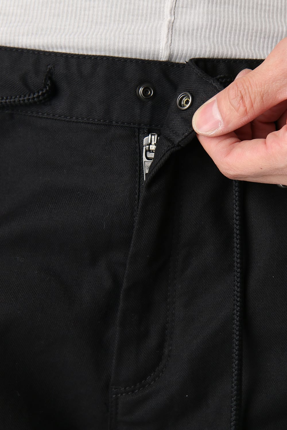 CROPPED SLIM EASY Black